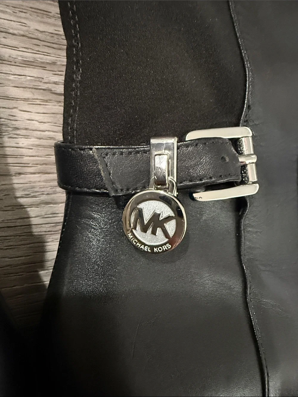 Michael Kors Hamilton Leather Knee High Riding Boots Sz 5